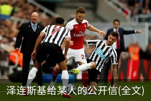 泽连斯基给某人的公开信(全文)